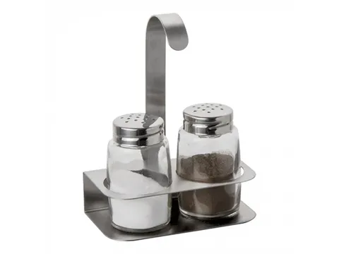 Menage rvs 2-delig peper/zout