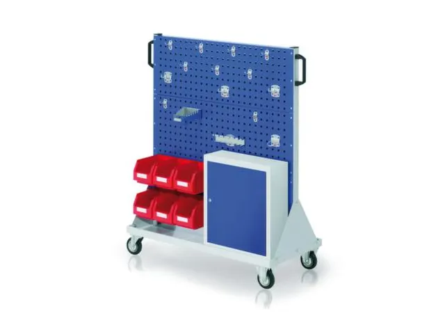 Rastermobil Hxlxp 1270X1000X500 Mm 4 Plaques Perforées/2 Plaques