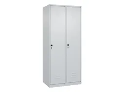 locker,HxBxD 1850x800x500mm,2vak,vak B 400mm,draaigrendel
