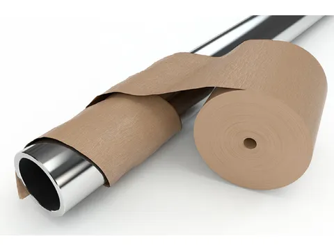 Kraftpapier voor verpakking Crêpe 90 Gram 90mmx10m 100 Rol