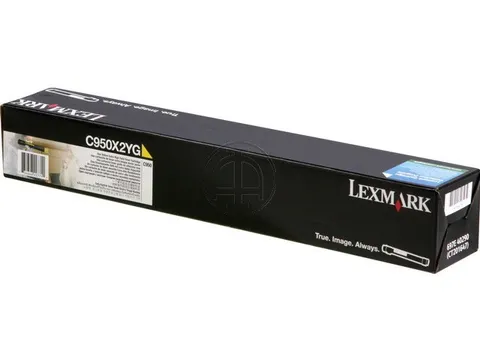 C950X2YG LEXMARK C950 toner yellow