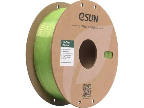 eSUN 3D printer Filament PLA-Clear 1,75mm Groen Crystal 1kg