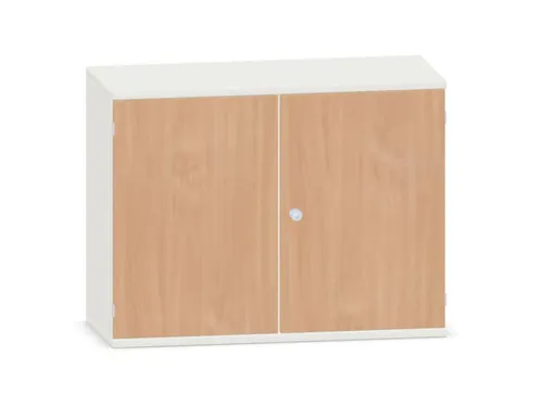 kantoorkast,HxBxD 770x1000x430mm,decor romp wit,decor front beuken