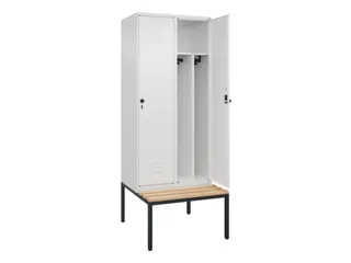 locker voor scheiding van kleding,HxBxD 2120x800x815mm,2vak - 2