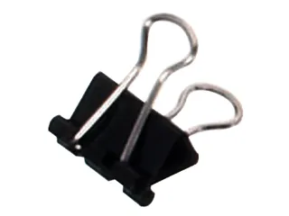 Papierklem MAUL 215 foldback 16mm capaciteit 5mm zwart 12 stuks - 2
