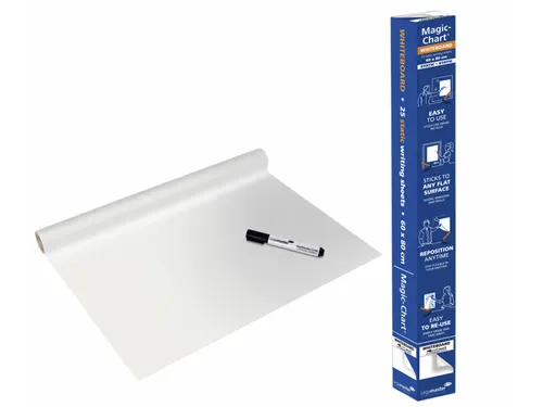 Legamaster Magic-Chart Whiteboard folie 60x80cm Wit 25 vel