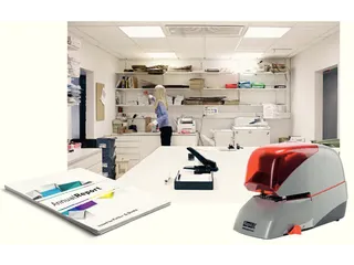 Rapid contactloze elektrische nietmachine 5080E zilver/oranje - 4