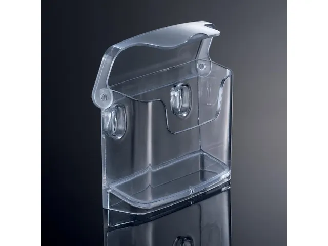 buitenvisitekaarthouder Sigel wandmodel 105x76x45mm transparant acryl