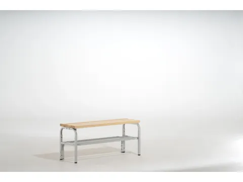 omkleedbank,HxLxD 450x1015x350mm,houten lijst,frame staal RAL7035