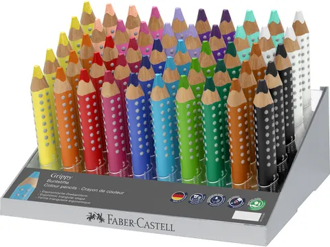 Crayons de couleur FC Grippy XXL Jumbo présentoir de 50 pièces