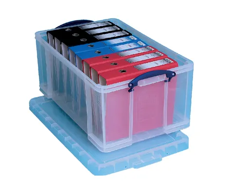 Opbergdoos 64 Liter Transparant Archief