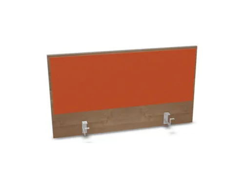 opzetpaneel,v. bureau,aanbouw achter,B 1000mm,NT-cherry,BN3012-oranje