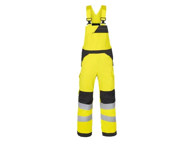 Havep 20441 Amerikaanse overall, fluo geel/houtskool, maat 50, per stu