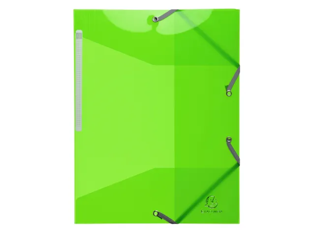 Iderama Elastomap A4 3 Kleppen Polypropyleen Assorti Kleuren