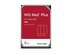 Western Digital Red Plus interne harde schijf 6 TB 5400 RPM 256 MB 3.5