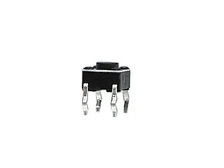 Tactile Schakelaar 6 x 6mm Hoogte : 4.3mm - 1
