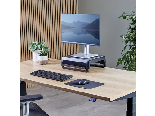 Muismat Fellowes Breyta XL zwart 21x28cm