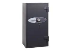 kluis,HxBxD 1310x670x545mm,3niveaus,romp RAL7024,front RAL7024