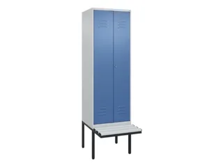 locker voor scheiding van kleding,HxBxD 2120x600x815mm,2vak - 1