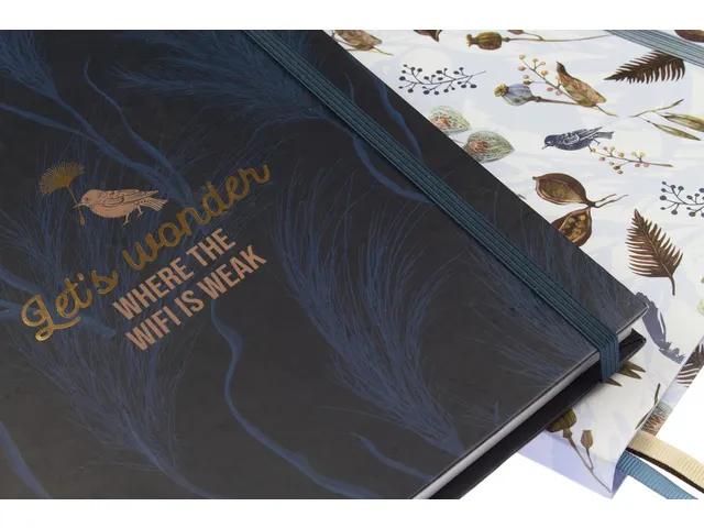 Carnet de notes Large Natural Beauty 25.3x17.8cm 80gr 320pag petits po