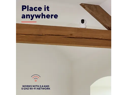 Beveiligingscamera Trust IPCAM-2800 binnenshuis Wi-Fi wit