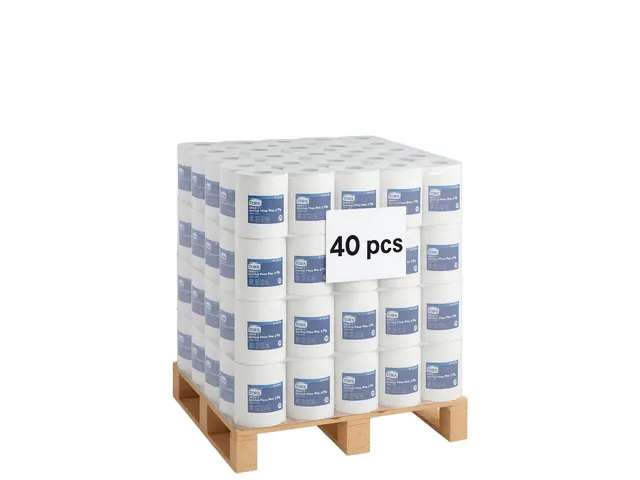 Poetspapier Tork M4 Reflex Advanced 1-laags wit 473242 Pallet