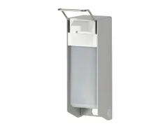 Zeepdispenser korte beugel alu 1 ltr