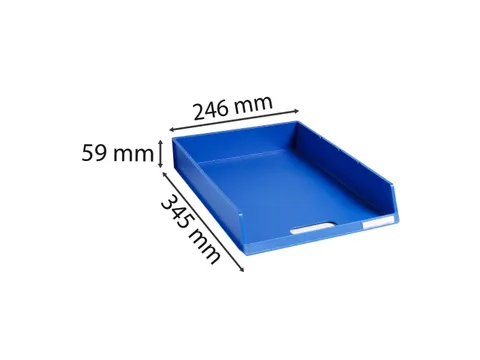 BRIEVENBAK C4 Plus blauw