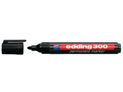 Viltstift edding 300 rond zwart 1.5-3mm Voordeelbundel