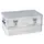 Aluminium transportbox,HxLxB 270x590x390mm,wanden gesloten