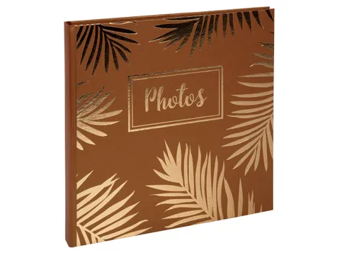 Fotoalbum 30p. zwart 25x25cm PALMA goud