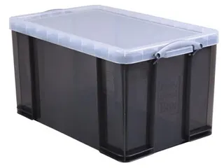 Opbergdoos 84 Liter Transparant Smoke - 1