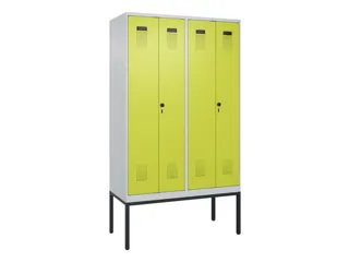 locker voor scheiding van kleding,HxBxD 2120x1200x500mm,4vak - 2