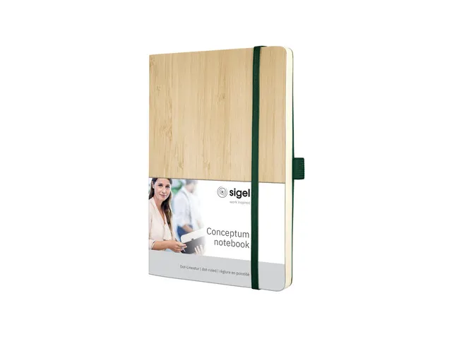 Carnet Conceptum, Nature Edition bamboo Softcover 210x135x14 mm. A reu