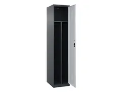 locker voor scheiding van kleding,HxBxD 1850x400x500mm,1vak