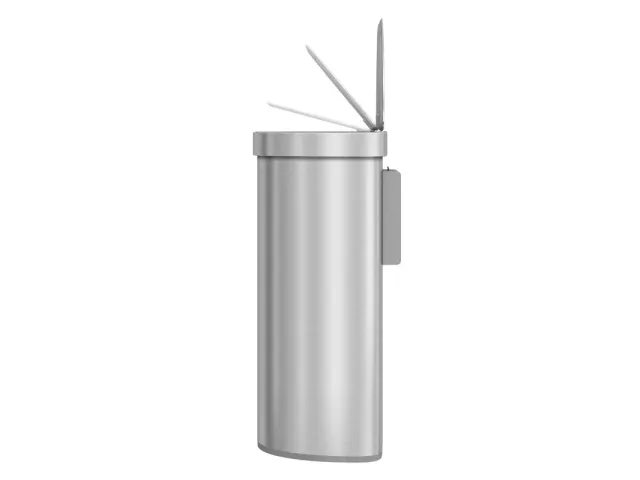 Afvalbak Deluxe Shell Sensor Bin 80 liter Mat RVS