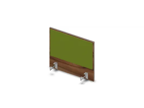 opzetpaneel bureau aanbouw zijkant NP-tiepolo nut BN7048-groen 600mm