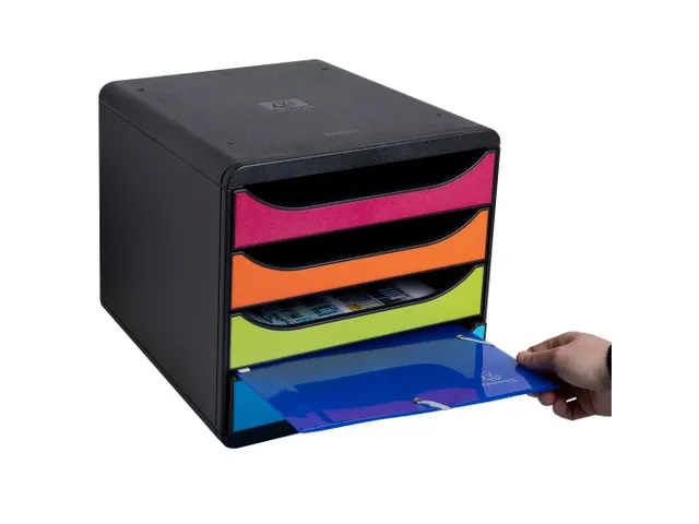 Ladenblok A4+ BIG-BOX Classic 4 lades Harlekijn