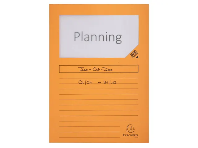 Pk 25 venstermappen 130g FOREVER oranje