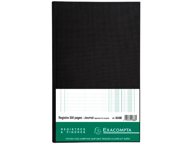 Register dagboek rep ertoire 36x22,5 300b