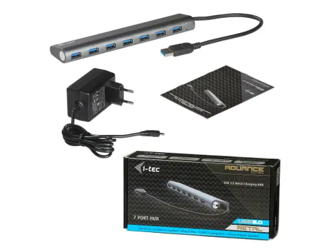 I-TEC Metal Charging HUB 7-poorts