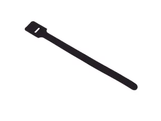 Addit Kabelbinders klittenband 12x250mm Zwart 10 stuks - 2