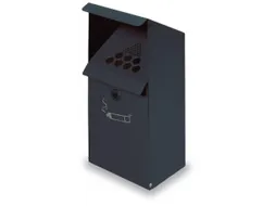 Wandasbak 3.7 liter 410x180x150mm Schuin Verzinkt Antraciet