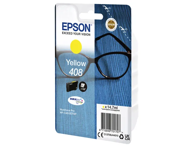 Inktcartridge Epson T09J440 408 geel C13T09J44010