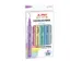 Color Experience glitter markeerstiften set van 6 stuks