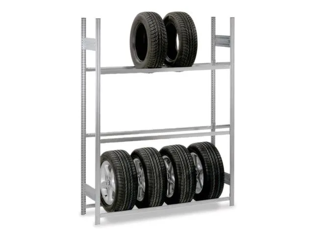 Bandenstelling Aanbouwveld 2000x1000x435mm Vaklast 150kg 3etages