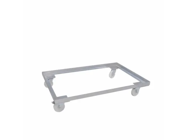 palletonderstel,draagverm. 500kg,laadvl. LxB 1200x800mm,open,staal