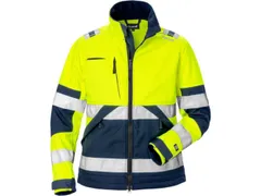 Fristads 4183 WYH softshell, geel/marineblauw, maat XS, per stuk