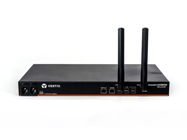 Vertiv Avocent ACS8008-EU-DAC-400, LOCAL,LDAP,RADIUS,TACACS+ and OneTi