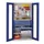 Materiaalkast Vensterdeuren 1950x1000x600mm 4laden 1legbord Ral5010